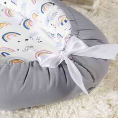 Berceau Bébé - NidPortableBébé™ - Arc En Ciel - Petit cœur doux