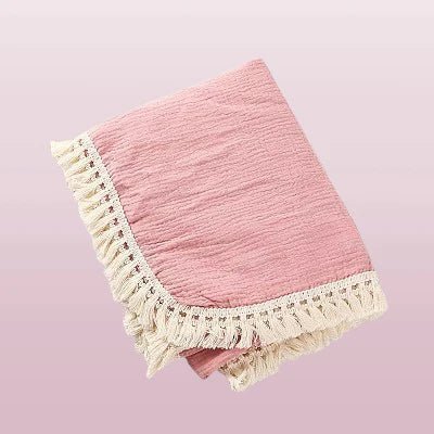 COUVERTURE BEBE - BabyBlanket™ - Rose - Petit cœur doux