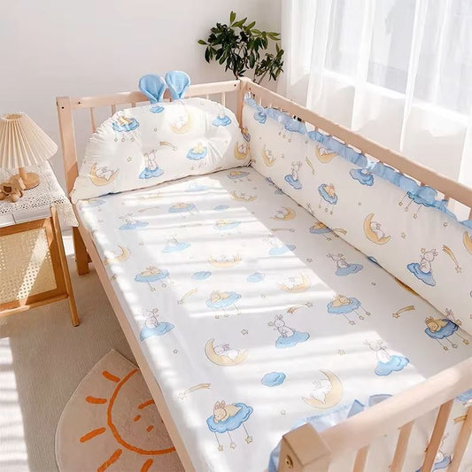 LINGE DE LIT BEBE - DouxSommeil™ - Bonne Nuit Lapin - Dodo magique