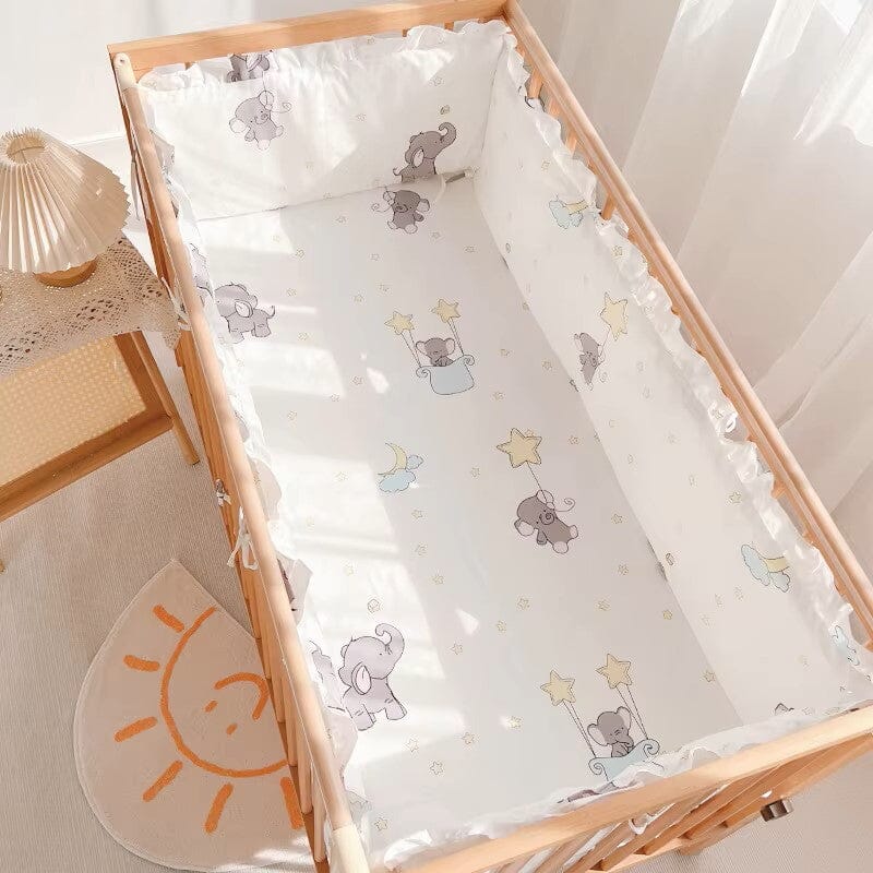 LINGE DE LIT BEBE - DouxSommeil™ - Éléphants - Dodo magique