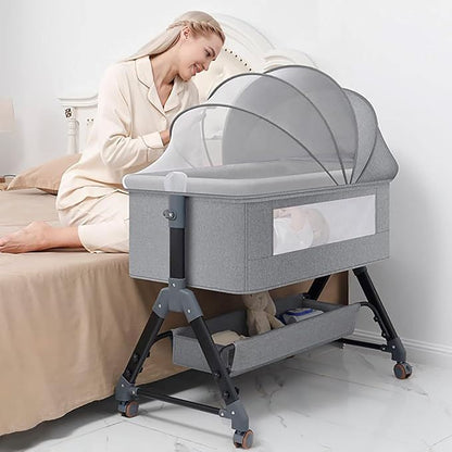Lit Cododo - BabyBedMobile™ - Gris - Petit cœur doux